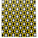 Search for black white diamond shower curtains Geometric
