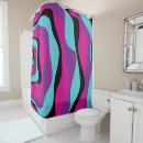 Search for pink and purple shower curtains Striped