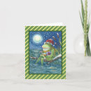 Search for cute frog christmas cards Santa
