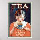 Search for vintage tea advertisement posters Retro