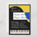 Search for music event invitations Piano