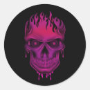 Search for flaming skull stickers Fire
