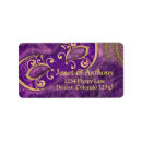 Search for mardi gras mask return address labels Gold