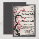 Search for damask birthday invitations Feminine