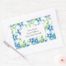 Search for forget me not return address labels Blue