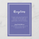 Search for periwinkle invitations Calligraphy