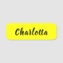 Search for yellow name tags Minimalist