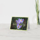 Search for hello spring cards Purple