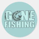 Search for gone fishing stickers Fisherman