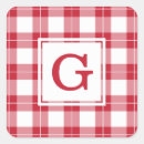 Search for red white plaid stickers Pattern