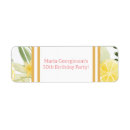 Search for lemonade return address labels Citrus
