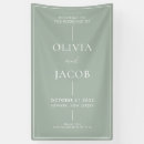 Search for green wedding banners Elegant