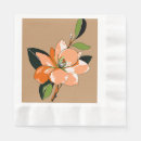 Search for pale orange napkins Flowers