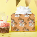 Search for tornado wrapping paper Tasmanian devil