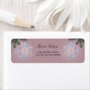 Search for winter wonderland return address labels Gender neutral