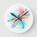 Search for bright colors clocks Watercolor