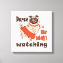 Search for dance canvas prints Dog