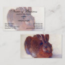 Search for hare business cards Winter