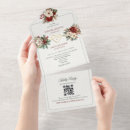 Search for festive christmas wedding invitations Floral