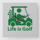 Search for golf club clocks Green