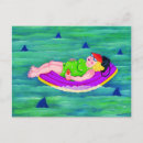 Search for drifting postcards Sea