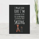 Search for funny skiing cards Winter sports