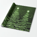 Search for green tree wrapping paper Winter