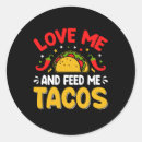 Search for love tacos stickers Women