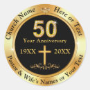 Search for 50 anniversary stickers Celebration