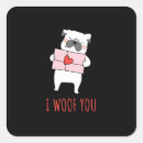 Search for dog valentine stickers Couple