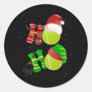 Search for christmas tennis stickers Xmas