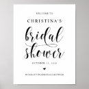 Search for white font posters Bridal shower