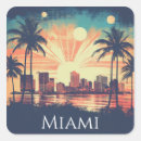 Search for vintage key stickers Beach