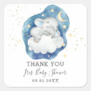Search for starry night thank you stickers Blue