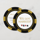 Search for marriage reception invitations Elopement