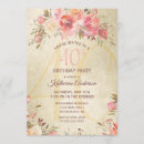 Search for vintage 40th birthday invitations Modern