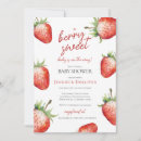 Search for berry sweet baby shower invitations Elegant