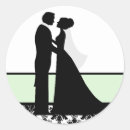 Search for mint wedding stickers Bride and groom