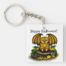 Search for halloween square key rings Bat
