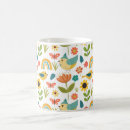 Search for wild bird mugs Floral