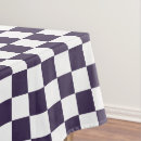 Search for purple plaid tablecloths Chequered