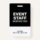 Search for event staff id badges Concert