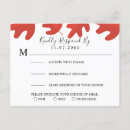 Search for maple leaf flag invitations Red
