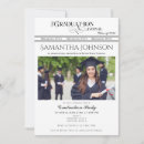 Search for journalism invitations Black and white