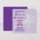 Search for girls volleyball birthday invitations Sports