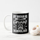 Search for driving school mugs School bus driver