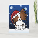 Search for papillon christmas cards Cartoon