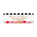 Search for graphic return address labels Stripes