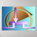 Search for gradient shapes posters Purple