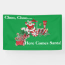 Search for santa claus banners Green